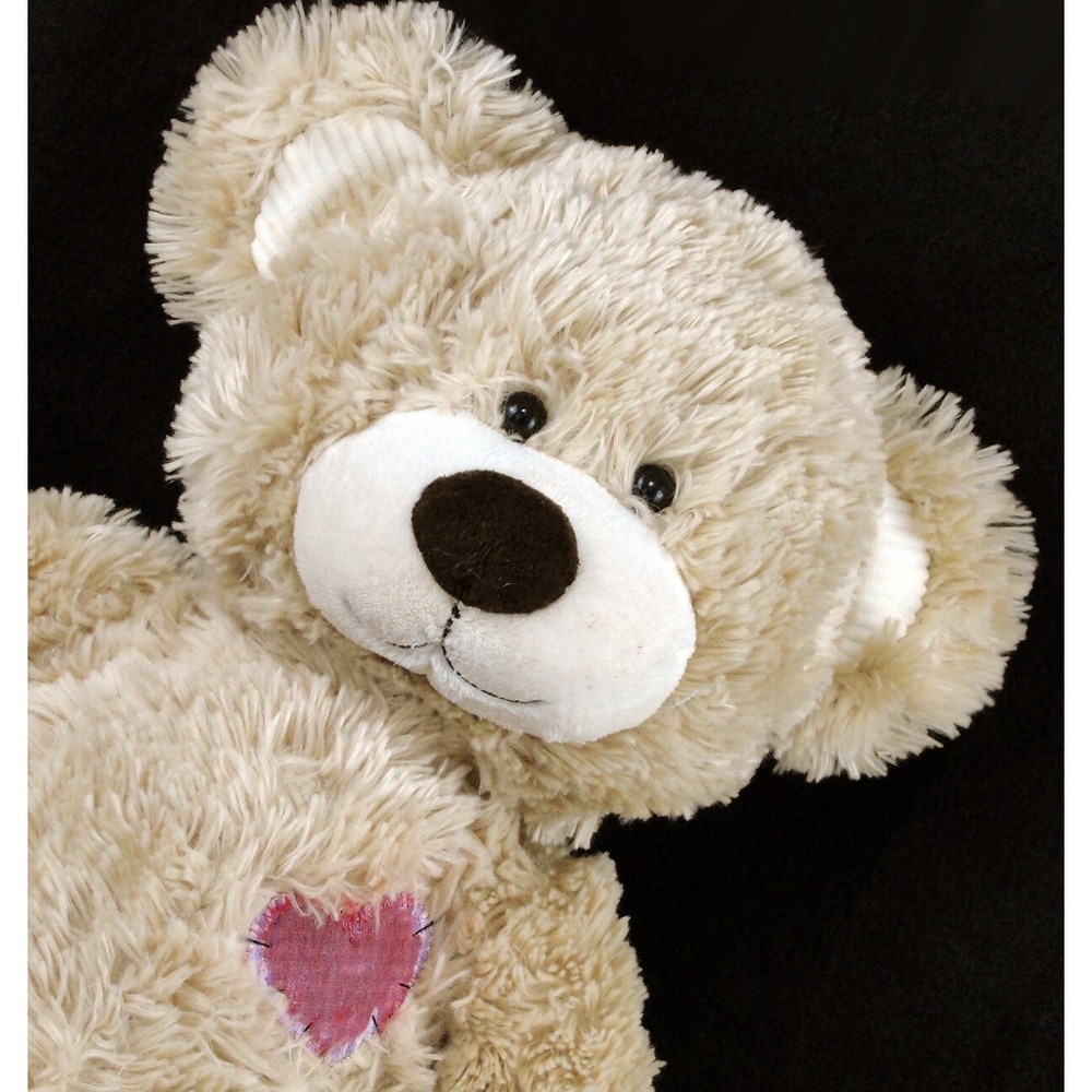 Build A Bear Plush Patches Champ Corduroy Ears Feet 16" BAB Stuffed Animal